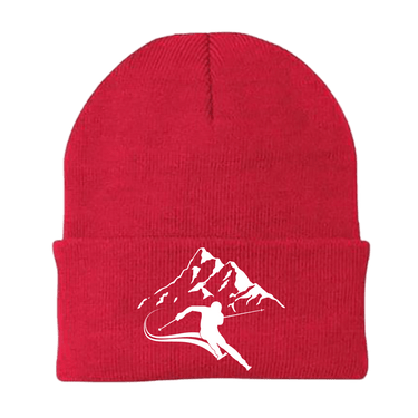 Run From The Avalanche Embroidered Beanie